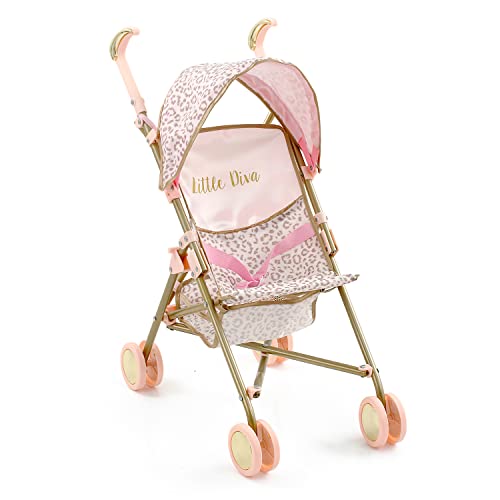 HAUCK d82086 – Little Diva muñeca Buggy, Rose/oro , color/modelo surtido