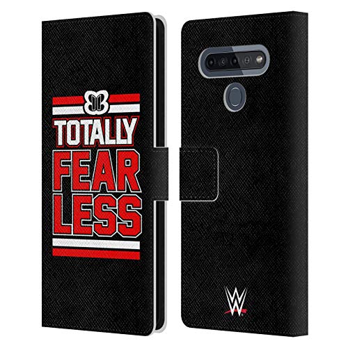 Head Case Designs Licenciado Oficialmente WWE Nikki Bella Totalmente Sin Miedo Superstars 8 Carcasa de Cuero Tipo Libro Compatible con LG K51S