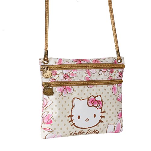 Hello Kitty- Bolso Bandolera Action Mini Horizontal, Color rosa (Karactermania 41723)