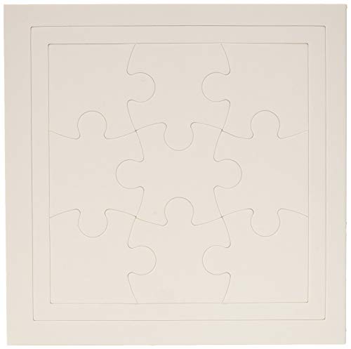 HenBea - Crea tu puzzle 9 piezas (pack de 5 unidades) (839/A)