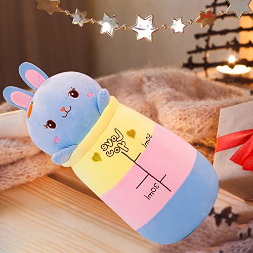 Herbests Almohada de Felpa Bubble Tea, Juguete de Peluche Taza de Té de Dibujos Animados Almohada Gordita Suave Peluche Muñecas Sofá Decoración Almohada Regalo para Niños