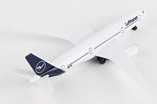 Herpa 86RT-4134 Lufthansa A350 Single Airplane A350 en Miniatura para Manualidades, coleccionar y como Regalo, Multicolor