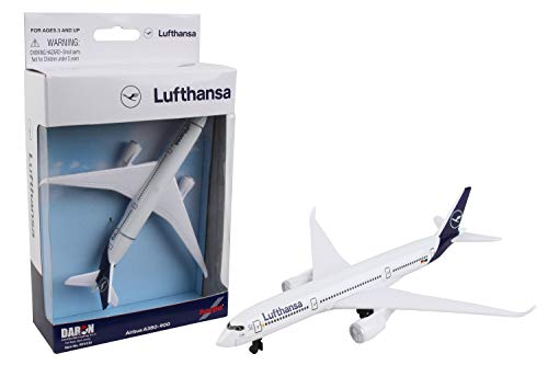 Herpa 86RT-4134 Lufthansa A350 Single Airplane A350 en Miniatura para Manualidades, coleccionar y como Regalo, Multicolor