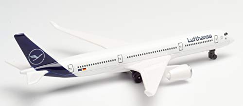 Herpa 86RT-4134 Lufthansa A350 Single Airplane A350 en Miniatura para Manualidades, coleccionar y como Regalo, Multicolor