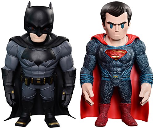 Hot Toys Batman VS Superman Dawn of Justice - Figura de Cabeza de obblehead (Azul/Rojo/Negro/Gris)