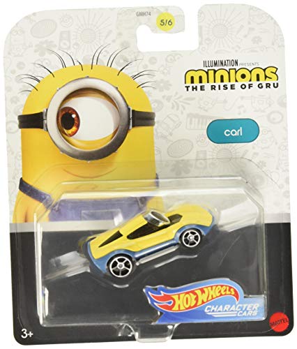 Hot Wheels 1/64 Minions The Rise of Gru Character Car-Carl(5/6)