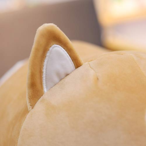 Hpera Peluche Bebe Peluche PequeñO Peluches Animales Peluche Microondas Perros De Peluche Almohada Suave para Niños Peluches Kawaii Lindas Almohadas para Niñas Peluches Animales 35cm/13.78inch,Brown