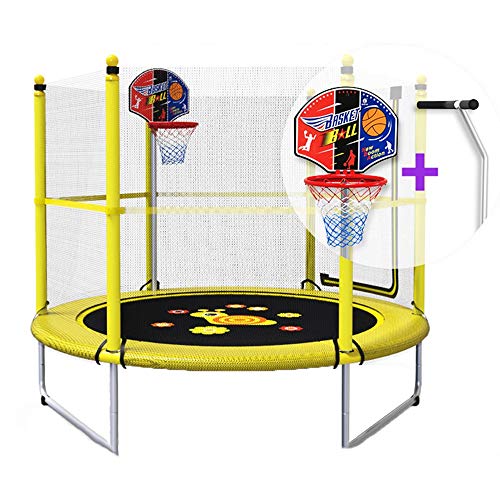 HUO barandilla Red De Seguridad De Trampolín De Jardín Cama Elástica Estabilizador De Baloncesto Bar Trampolín Niños Trampolín Niños Adultos Trampolín (Size : 150 * 120cm)