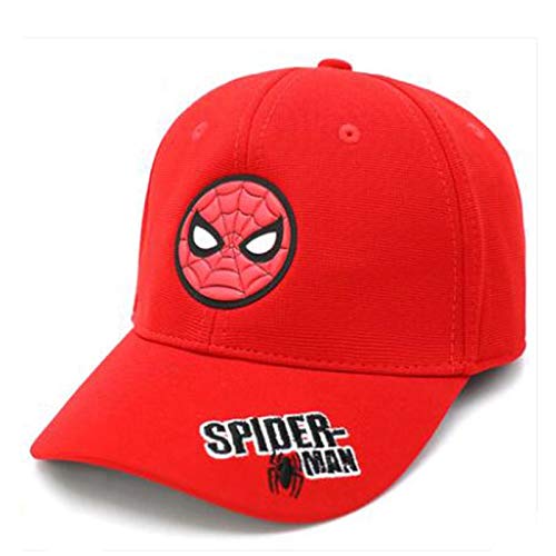 HUOQILIN Sombrero For Niños, Niño, Marvel, Gorra De Béisbol, Bebé, Primavera Y Otoño, Visera, Niño, Gorra De Dibujos Animados, Forro De Algodón, Bordado Delicado (Color : C, Size : S)