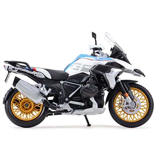 HZGLY 1: 12 para BMW R1250 GS, Vehículos De Fundición A Presión, Pasatiempos Coleccionables, Modelo De Motocicleta, Juguetes para Niños, Colección De Regalos