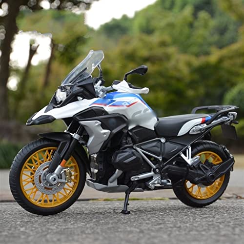 HZGLY 1: 12 para BMW R1250 GS, Vehículos De Fundición A Presión, Pasatiempos Coleccionables, Modelo De Motocicleta, Juguetes para Niños, Colección De Regalos