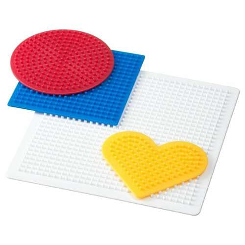 Ikea Pyssla - Juego de Perlas para Planchar (14.000 Cuentas, 4 Unidades), Multicolor