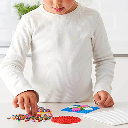 Ikea Pyssla - Juego de Perlas para Planchar (14.000 Cuentas, 4 Unidades), Multicolor