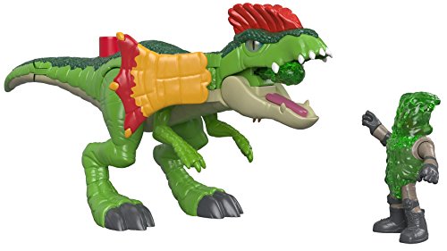 Imaginext Fisher-Price Jurassic World, Dilophosaurus & Agent