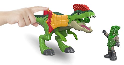 Imaginext Fisher-Price Jurassic World, Dilophosaurus & Agent