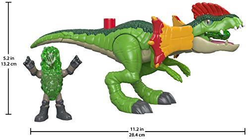 Imaginext Fisher-Price Jurassic World, Dilophosaurus & Agent