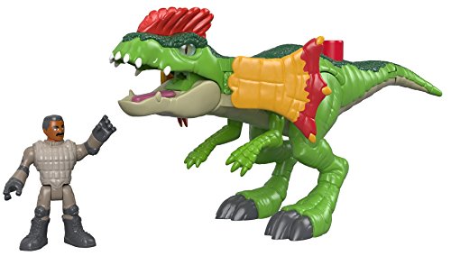 Imaginext Fisher-Price Jurassic World, Dilophosaurus & Agent