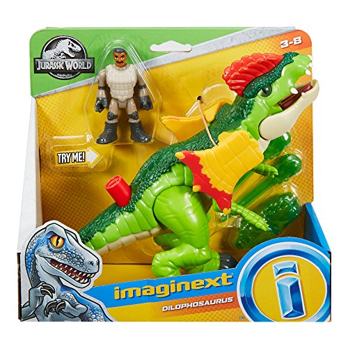 Imaginext Fisher-Price Jurassic World, Dilophosaurus & Agent