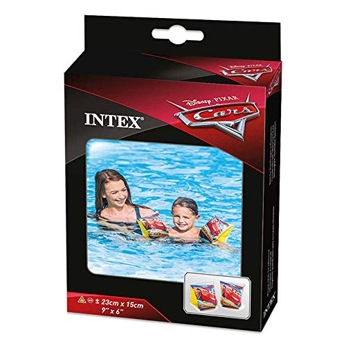 Intex 56652EU - Manguitos hinchables Cars 23 x 15 cm de 3 a 6 años