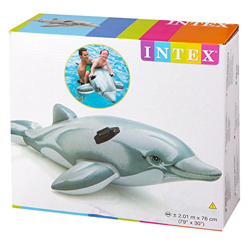 Intex - Delfín hinchable acuático 201 x 76 cm - 58539NP