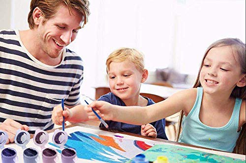 ivaxdayuqan - Kit de pintura al óleo para bricolaje, con cepillos y pinturas para adultos y niños mayores de 16 x 20 pulgadas sin marco