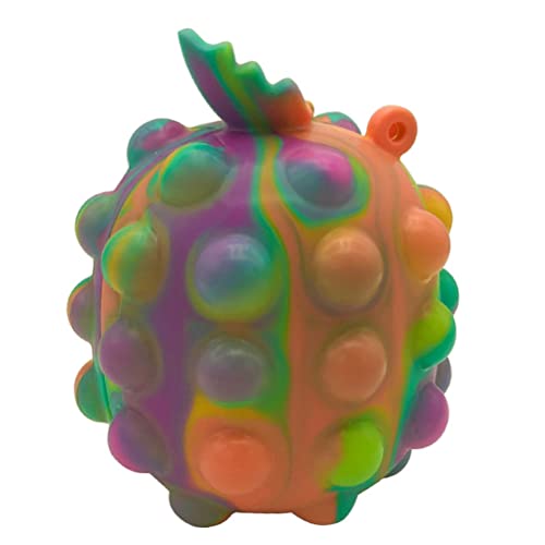 J-ouuo Pelota antiestrés Pop Bubble Piña Squishy Balls, Sensory Fidget Balls para niños y adultos, Push Bubbles Reducción de estrés, juguete para apretar para TDAH, ansiedad y autismo