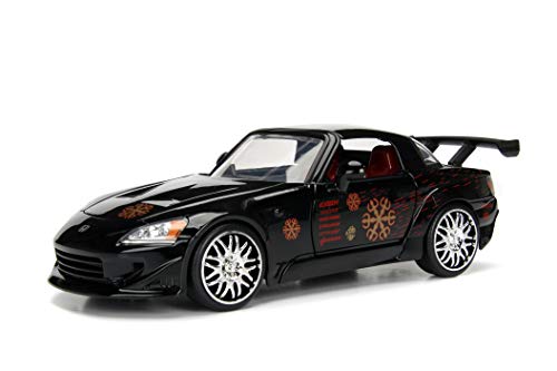 Jada Johnny's 2001 Honda S2000 Black Fast & Furious Movie 1/24 Diecast Model Car by 99541