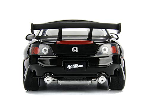 Jada Johnny's 2001 Honda S2000 Black Fast & Furious Movie 1/24 Diecast Model Car by 99541