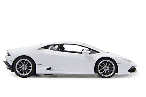 Jamara 404.560 -Modellino Auto Lamborghini Huracan Escala 1:14 Blanco de 27 MHz