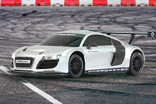 Jamara- Audi R8 LMS Coche, Color plata (404435) , color/modelo surtido