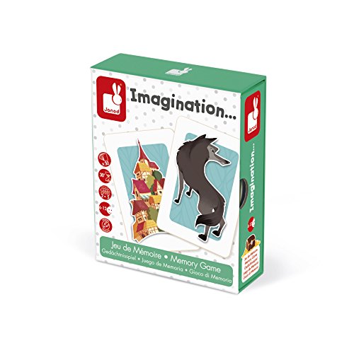 Janod - Juego de Memoria Imagination (J02753)