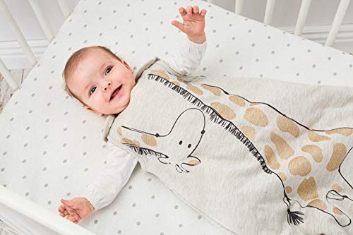 Jirafa 2.5 TOG Jersey bebé Saco de Dormir - Beige - 0-6 Meses