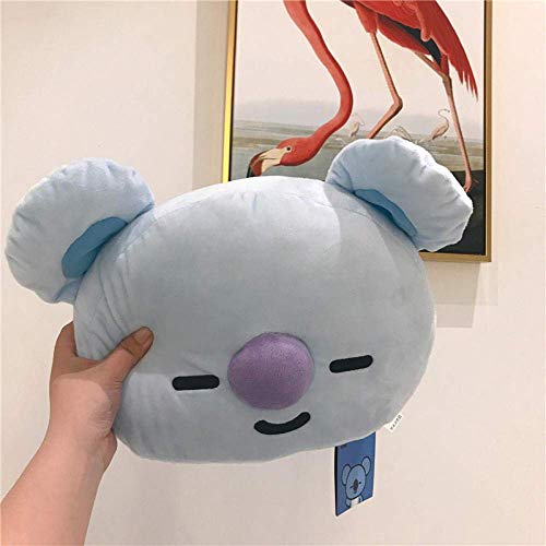 JMHomeDecor KPOP Juguetes De Peluche Animal Encantador Almohada De Felpa Perro Conejo Koala Oveja Caballo Muñeco De Peluche Suave Sofá Almohada Rango De Edad Tema Forma-35Cm_Koala