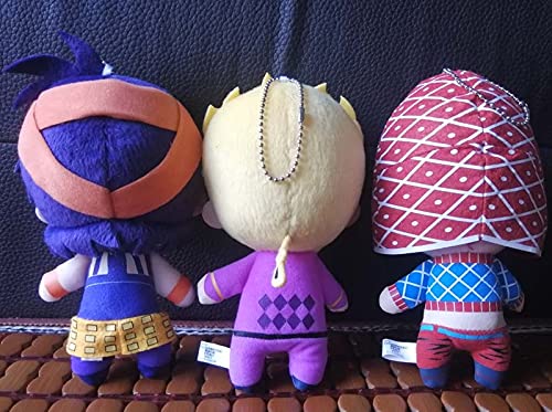 JoJo's Bizarre Adventure Golden Wind Plush Giorno Narancia Mista peluche peluche Muñeca Nuevo