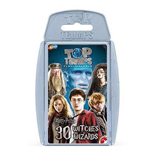 Juego de Cartas de Harry Potter Greatest Witches and Wizards Top Trumps