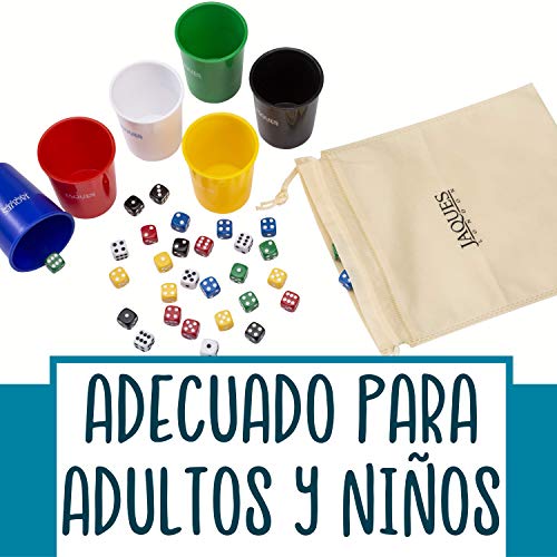 Juego de Dados de los mentirosos de Jaques de Londres - Juego Familiar para niños y Adultos