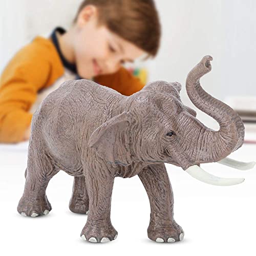 Juguete de Modelo Animal, Mini 3D Suave Realista Estatua de Elefante Decoración de habitación Juguetes de Educativo Regalo de cumpleaños de Navidad para niños(#2)