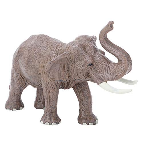 Juguete de Modelo Animal, Mini 3D Suave Realista Estatua de Elefante Decoración de habitación Juguetes de Educativo Regalo de cumpleaños de Navidad para niños(#2)