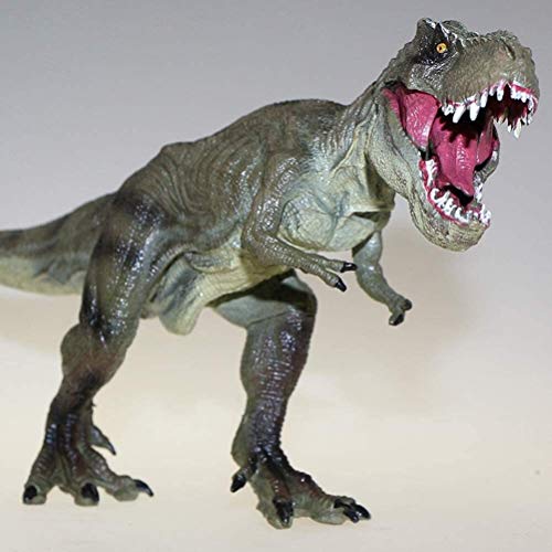 Juguete educativo PVC Jurassic World Park Tyrannosaurus Rex Dinosaurio Juguetes Plástico PVC Figura de acción Juguetes para Niños Regalos Negro