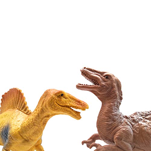 Juguetes de Figuras de Dinosaurios 6 Piezas Juego de Juguetes de Dinosaurios realistas de plástico Surtido de 7 "para niños Frescos y educación de niños pequeños (Tyrannosaurus Toy Set of 6)