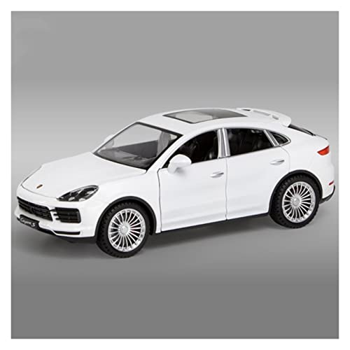 Juguetes Modelos Coches Coleccionables para Porsche Cayenne S 1:24 Modelo De Coche De Aleación Diecast Metal Sonido Luz Regalo De Juguete para Niños Decorado En Un Festival Lleno Amor