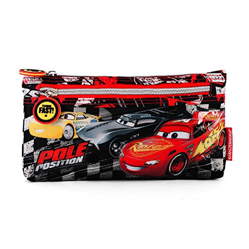 Karactermania Cars 3 Pole Estuches, 22 cm, Negro