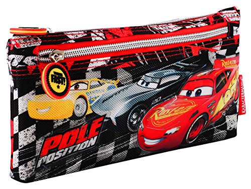 Karactermania Cars 3 Pole Estuches, 22 cm, Negro