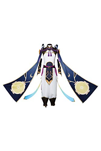 Karnestore Disfraz de Lin Wang Saber de Fate/Grand Order largo, para cosplay, hecho a medida