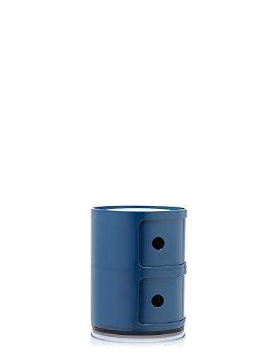 Kartell - Sistema modular, ABS, Azul, 32 x 32 x 40 cm