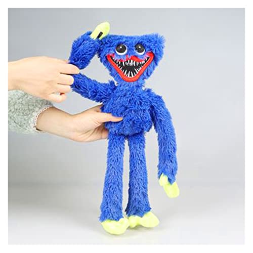 KeYou 40 cm Juguete de Peluche Juego Amapola Playtime muñeca Dibujos Animados Figura Suave Animales muñecas Suave Relleno de Horror Juego rodeando muñeca Azul Monstruo Pingüino (Color : Pink)