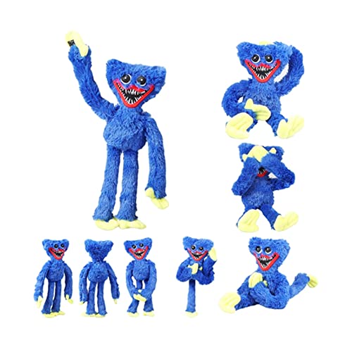 KeYou 40 cm Juguete de Peluche Juego Amapola Playtime muñeca Dibujos Animados Figura Suave Animales muñecas Suave Relleno de Horror Juego rodeando muñeca Azul Monstruo Pingüino (Color : Pink)