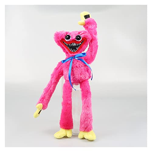 KeYou 40 cm Juguete de Peluche Juego Amapola Playtime muñeca Dibujos Animados Figura Suave Animales muñecas Suave Relleno de Horror Juego rodeando muñeca Azul Monstruo Pingüino (Color : Pink)