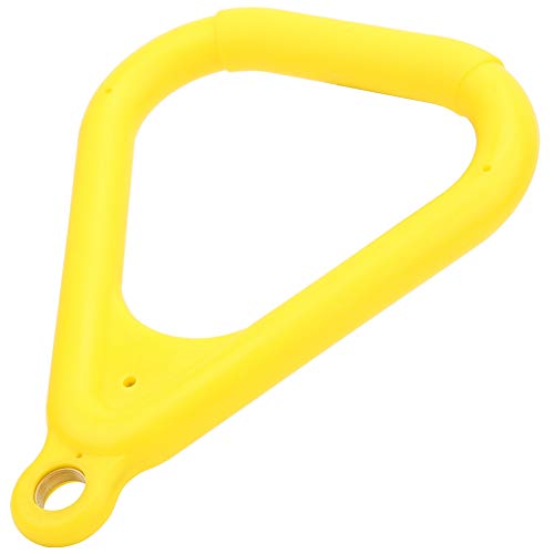 Kids Pull Up Ring, Anillo de Entrenamiento para Niños 80 Kg con Soporte de Carga Amarillo para Equipo de Patio para Barra de Columpio para Patio Trasero para Equipo de Entrenamiento(Amarillo)