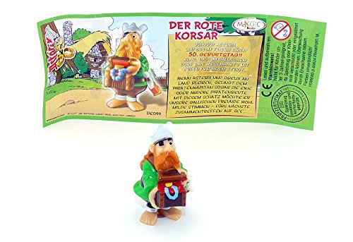 Kinder Überraschung El corsario rojo (cumpleaños de Astérix)